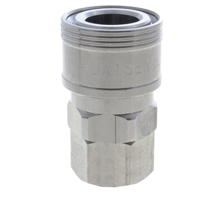 TECHNIFIT Coupler, Stainless Steel, Manual, Industrial, 1/4" Body Size, 1/4"FPT SS14SI-N2F